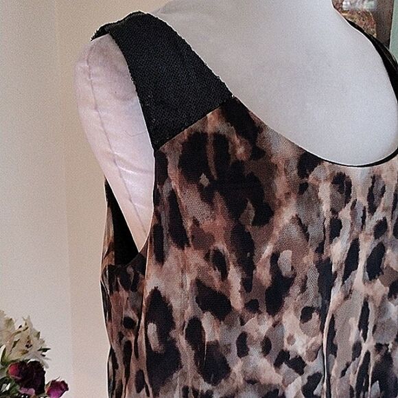 Dress Barn Collection Animal Print Evening Dress - Picture 5 of 16